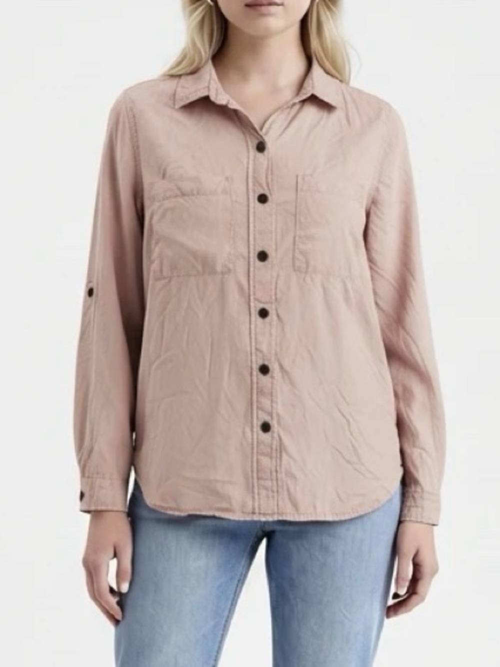Universal Thread Pink Button Down Shirt